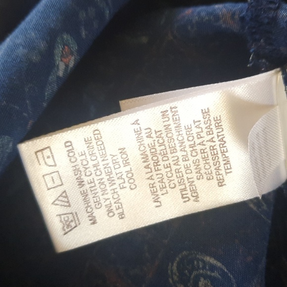 AVENTURA Navy Blue Dress with pockets - Picture 8 of 9